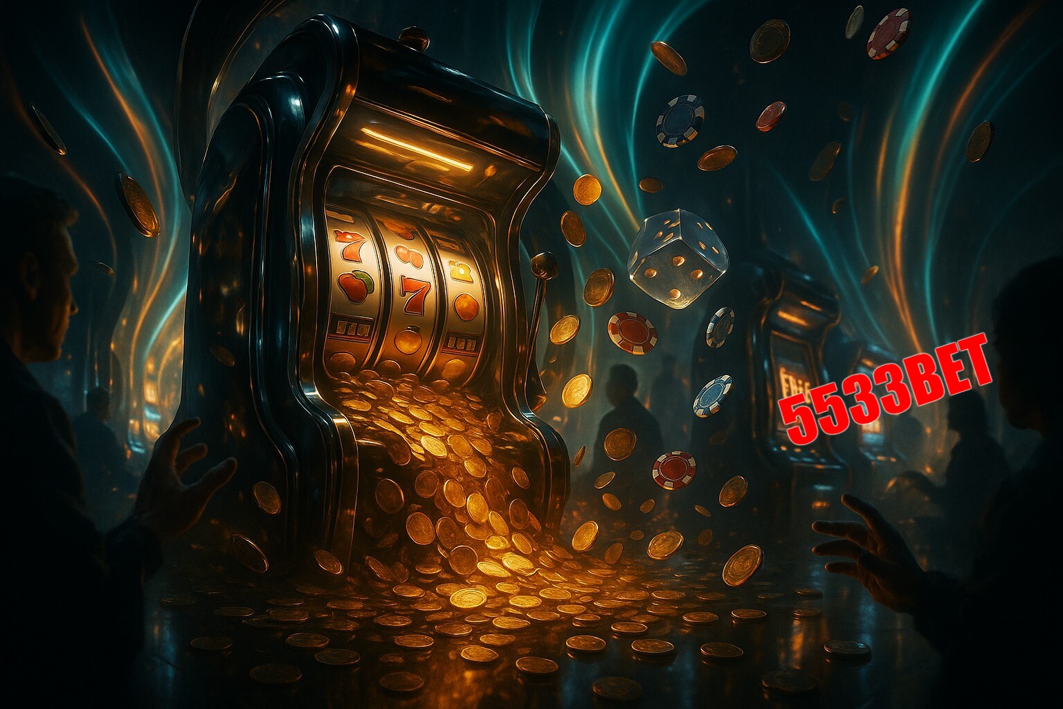 Diversos jogos de caça-níqueis